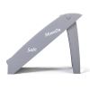 Foldable Pet Ladder, Dog Stairs with 4 Nonslip Steps, Dog Cat Ramp for High Bed Chair Car Sofa, Modern Gray