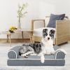 Dog Bed Pet Bed Sofa Dog Couch Pet Cushion Carpet Mattress with Washable and Removable Cover for Medium Large Dogs